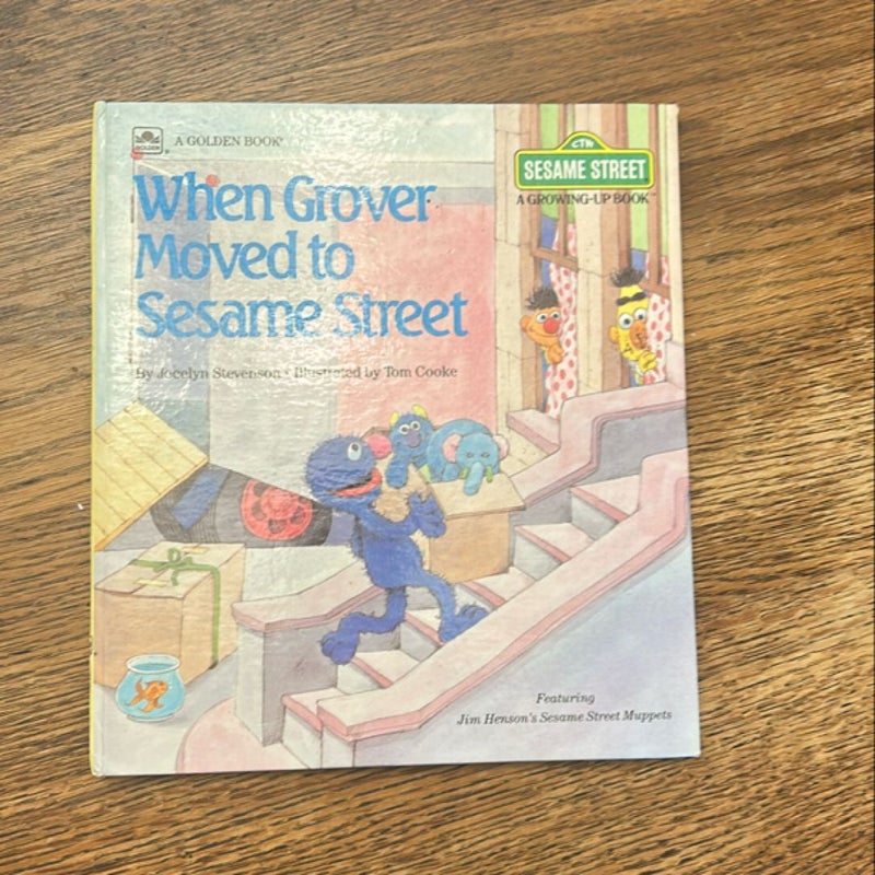 When Grover Moved to Sesame Street 