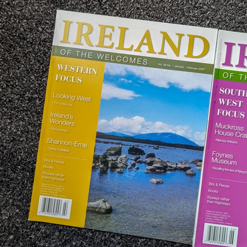 Ireland of the Welcomes: Vintage Magazine Bundle