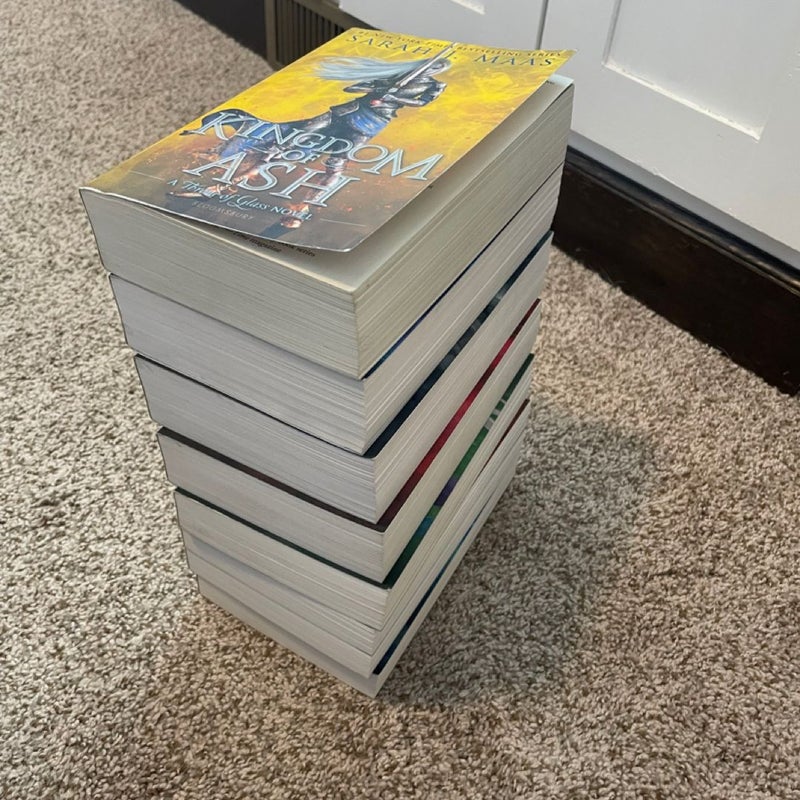 Out of print Throne of Glass Box Set