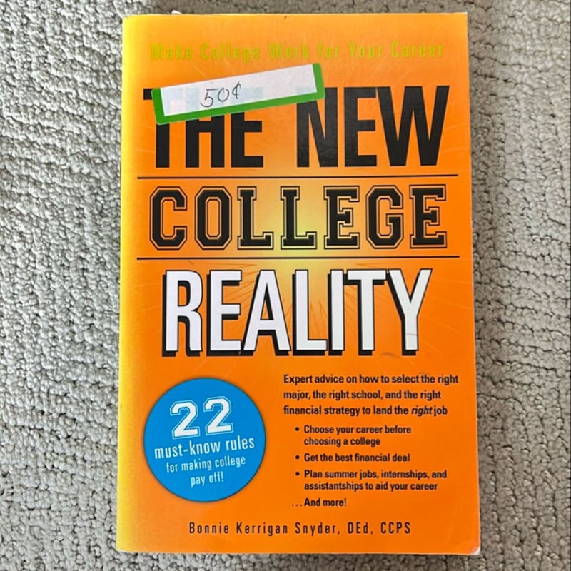 The New College Reality