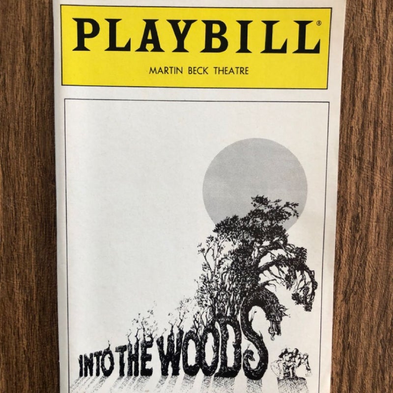 Into the Woods Playbill