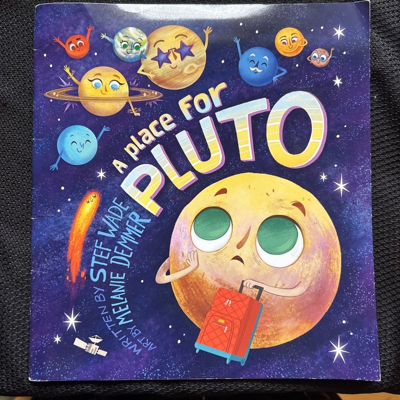 earth, sun & Pluto books 