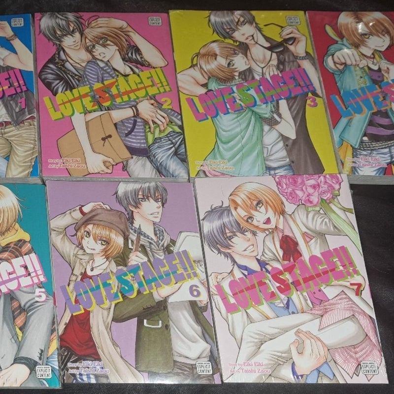 Love Stage Manga Set fashion 1-7