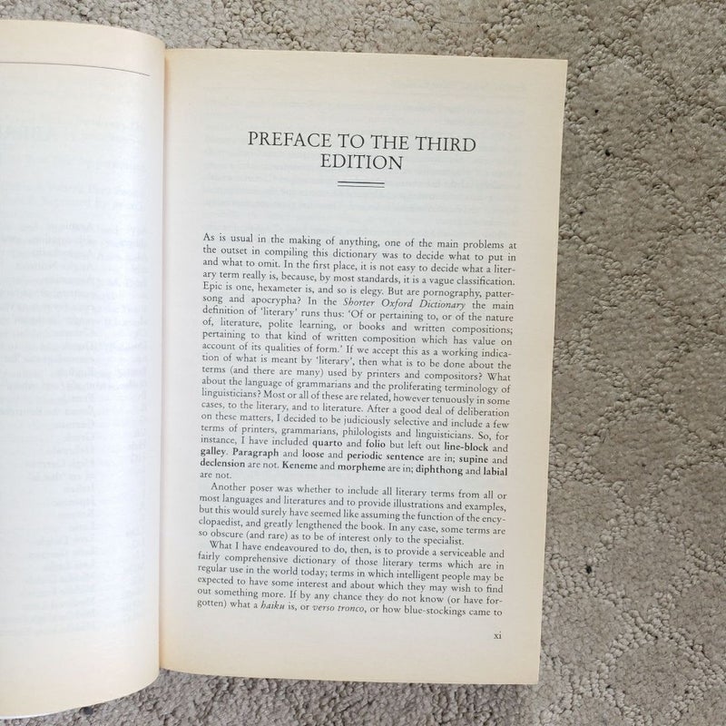 Dictionary of Literary Terms and Literary Theory