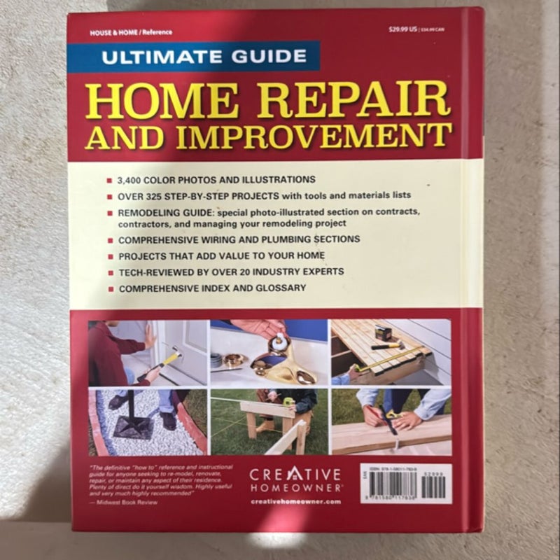 Ultimate Guide to Home Repair and Improvement, Updated Edition