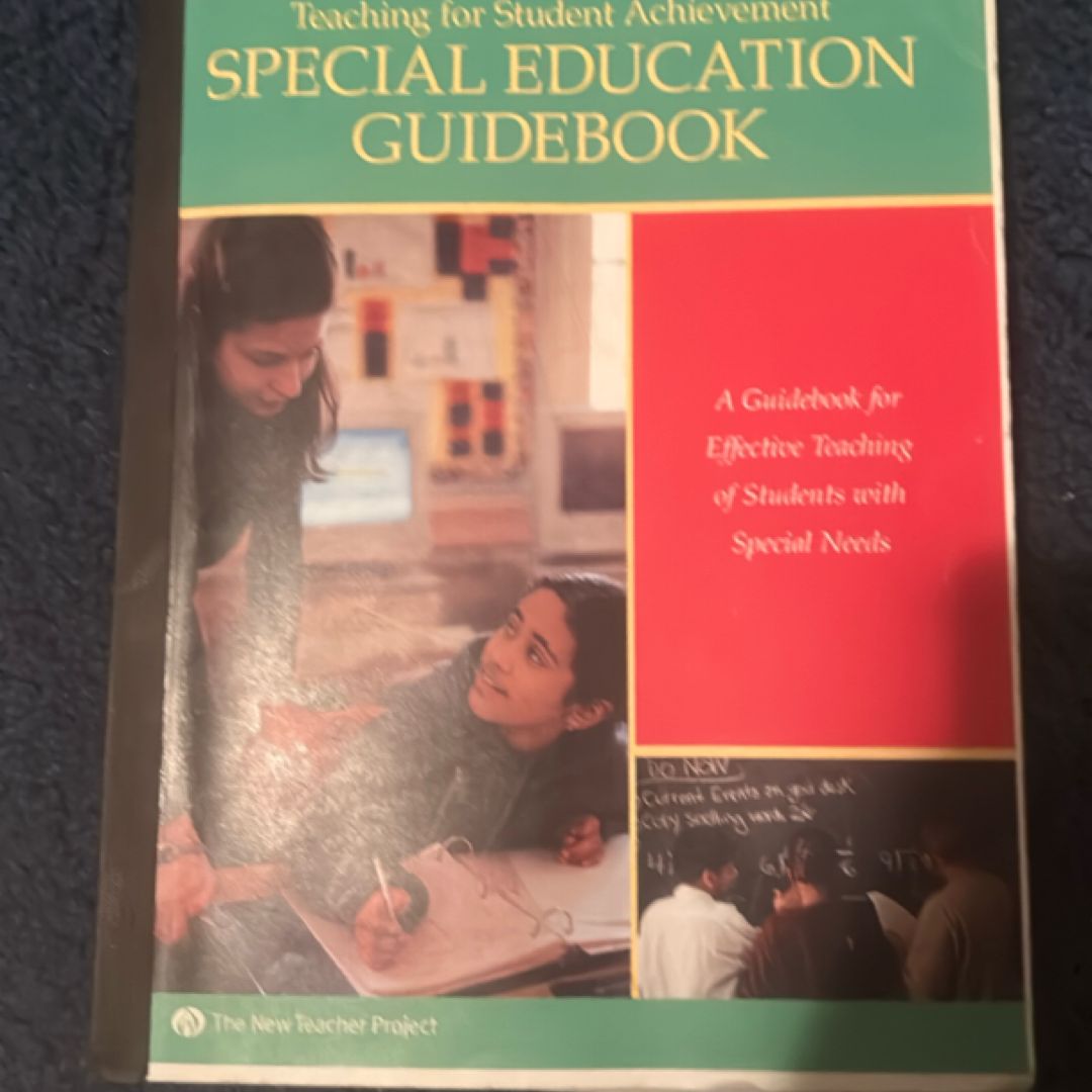 Teaching for Achievement Special Education Guidebook