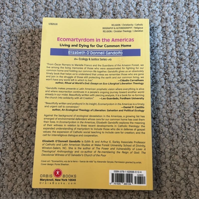 Ecomartyrdom in the Americas