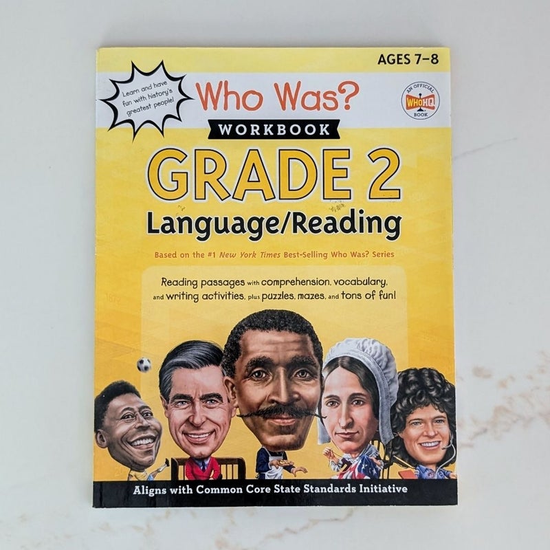 Who Was? Workbook: Grade 2 Language/Reading