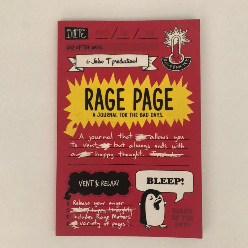 Rage Page by John T, Paperback | Pangobooks