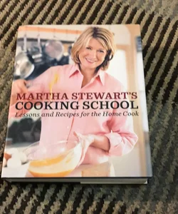 First edition  first printing *Martha Stewart's Cooking School