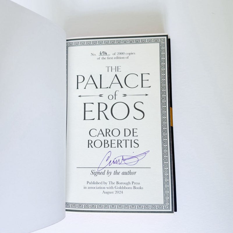 The Palace of Eros (SIGNED and NUMBERED Goldsboro Special Edition)