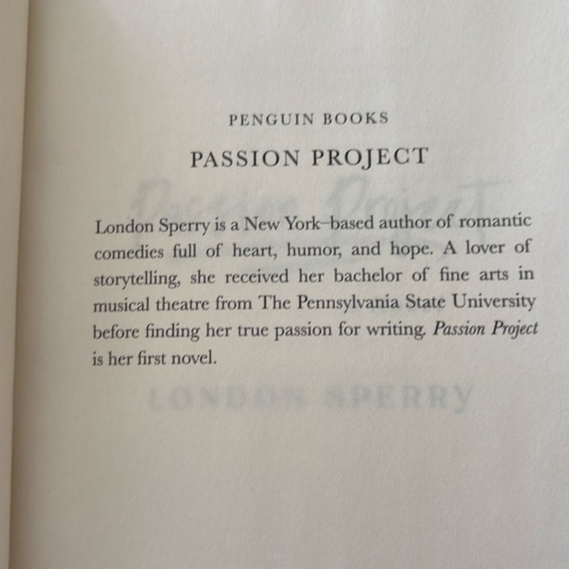 Passion Project