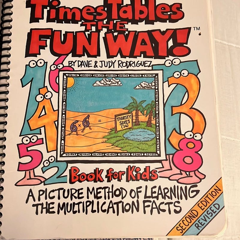 Times Tables the Fun Way Book for Kids-2nd Edition