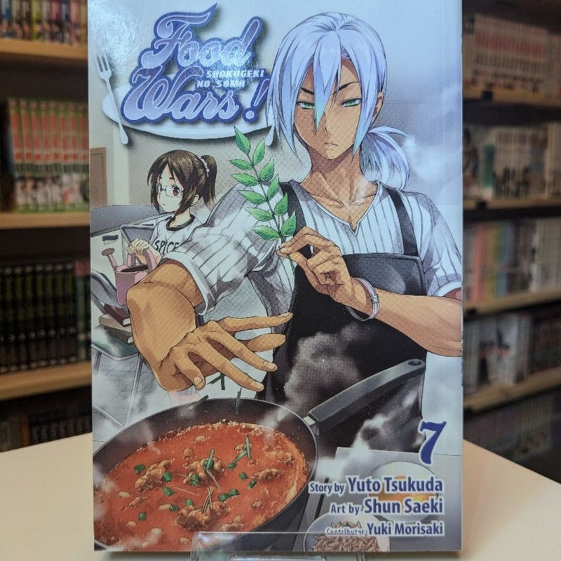 Food Wars! Manga Volumes 7, 9, 10 & 11