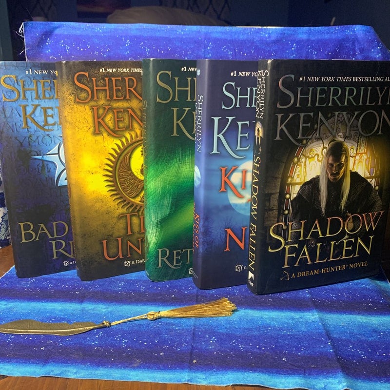 Dark hunters series Books: 6;19;21;23;32.