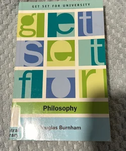 Get Set for Philosophy