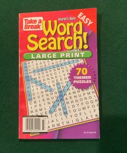Take a Break World’s Best Easy Word Search! Large Print