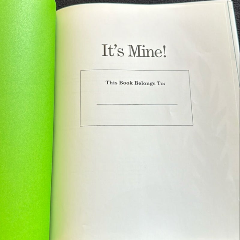 It’s Mine