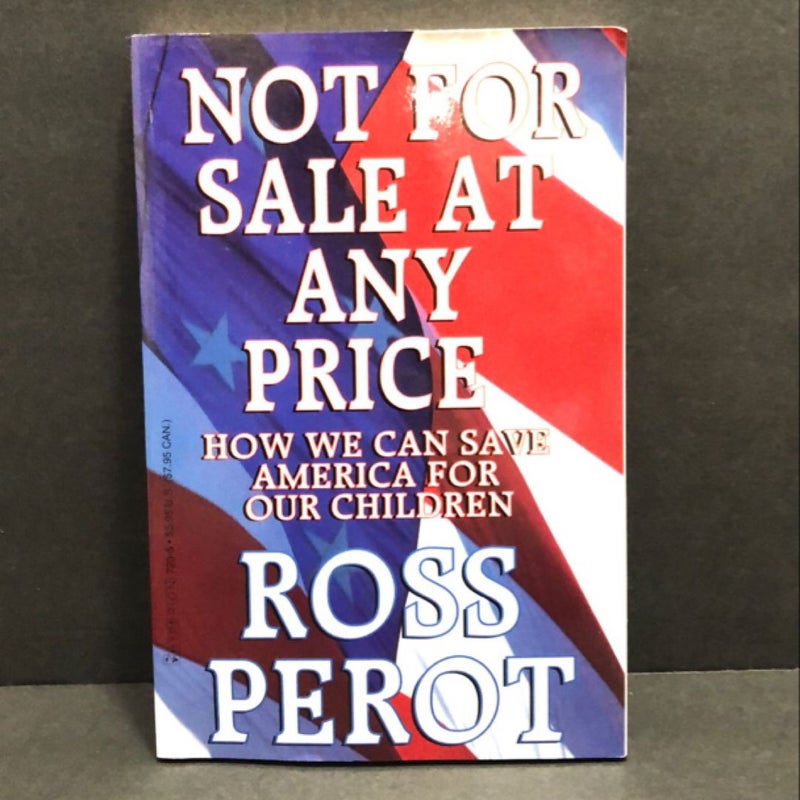 Not for Sale at Any Price