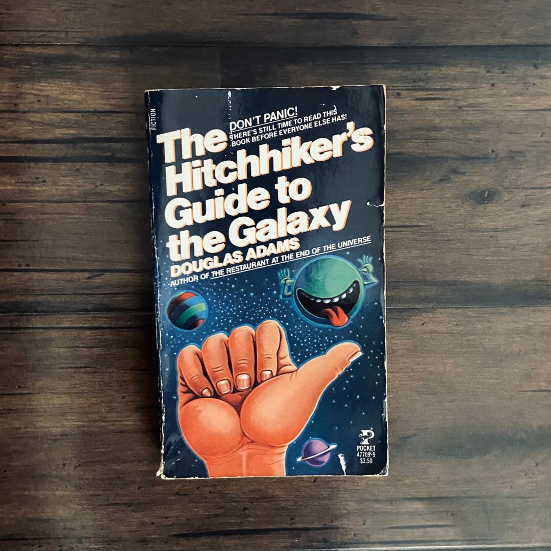 The Hitchhiker Trilogy: Guide to the Galaxy / The Restaurant at the End of the Universe / Life, the Universe and Everything / So Long, and Thanks for All the Fish / Mostly Harmless [Book]