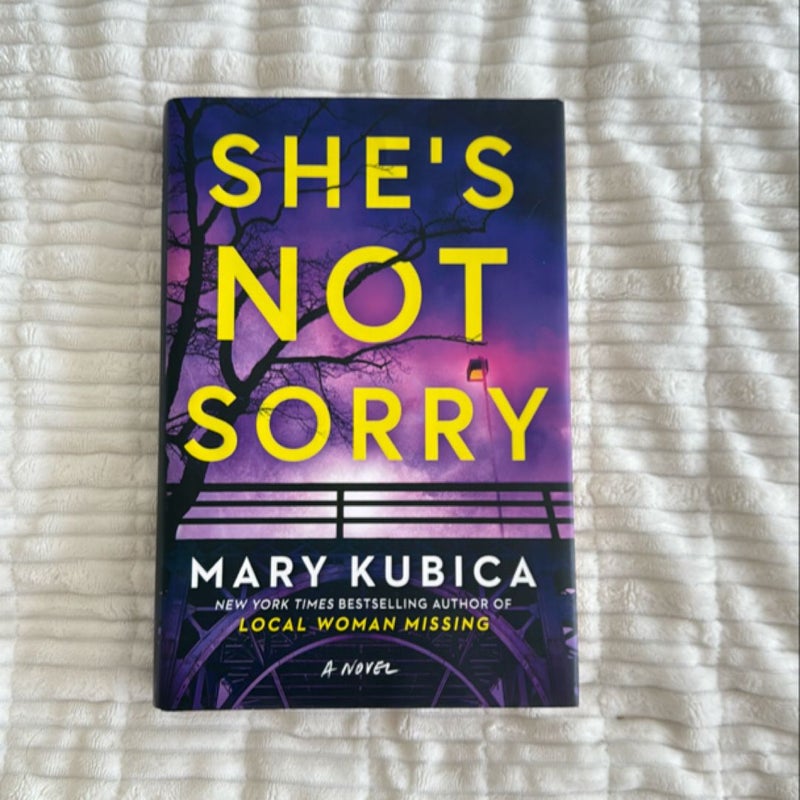 She's Not Sorry