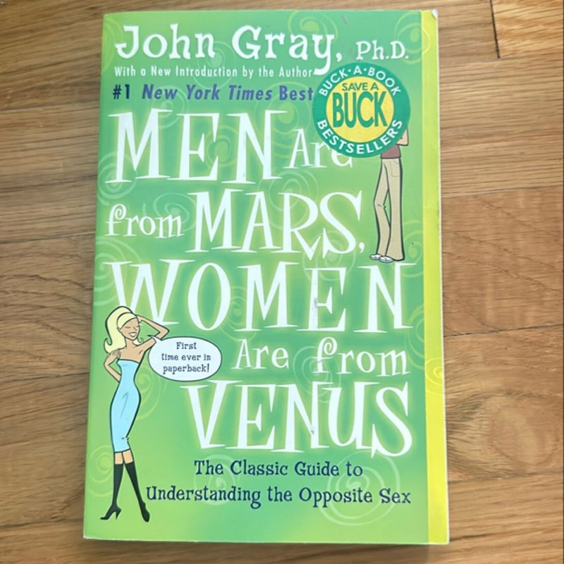 Men Are from Mars, Women Are from Venus