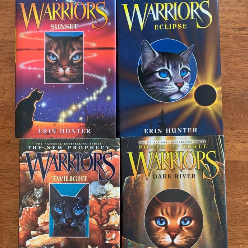 Bundle of 4  Warriors: the New Prophecy #5: Twilight