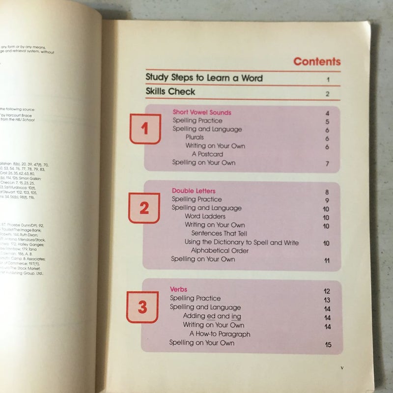 Vintage Paperback Workbook 1988