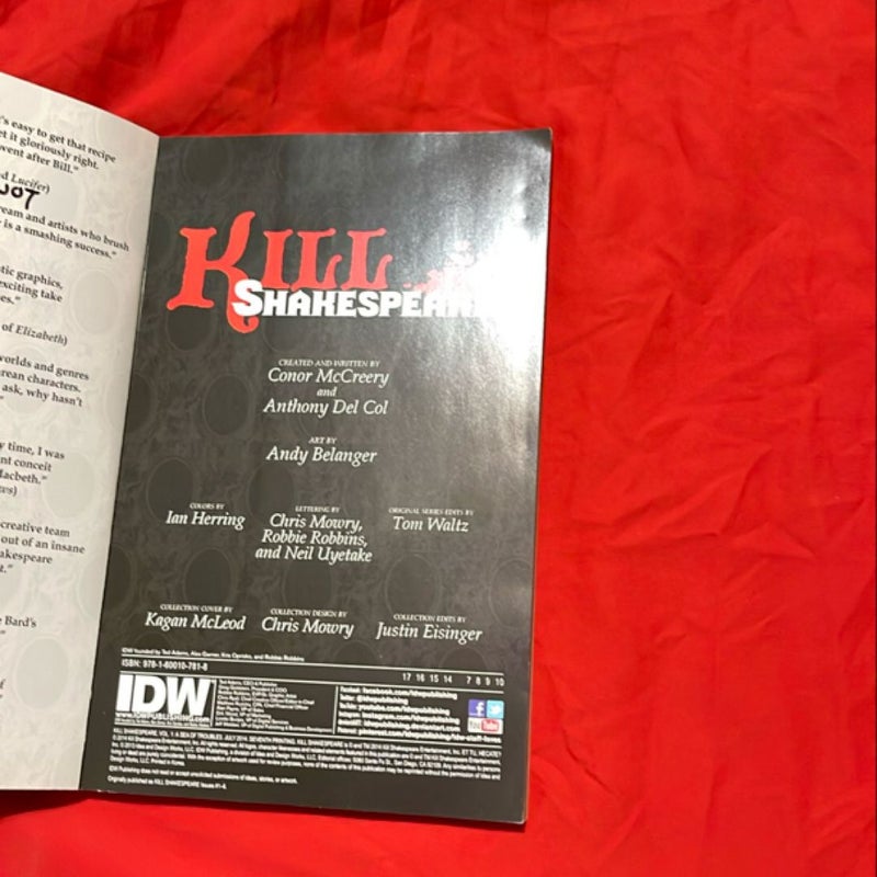 Kill Shakespeare Volume 1: a Sea of Troubles