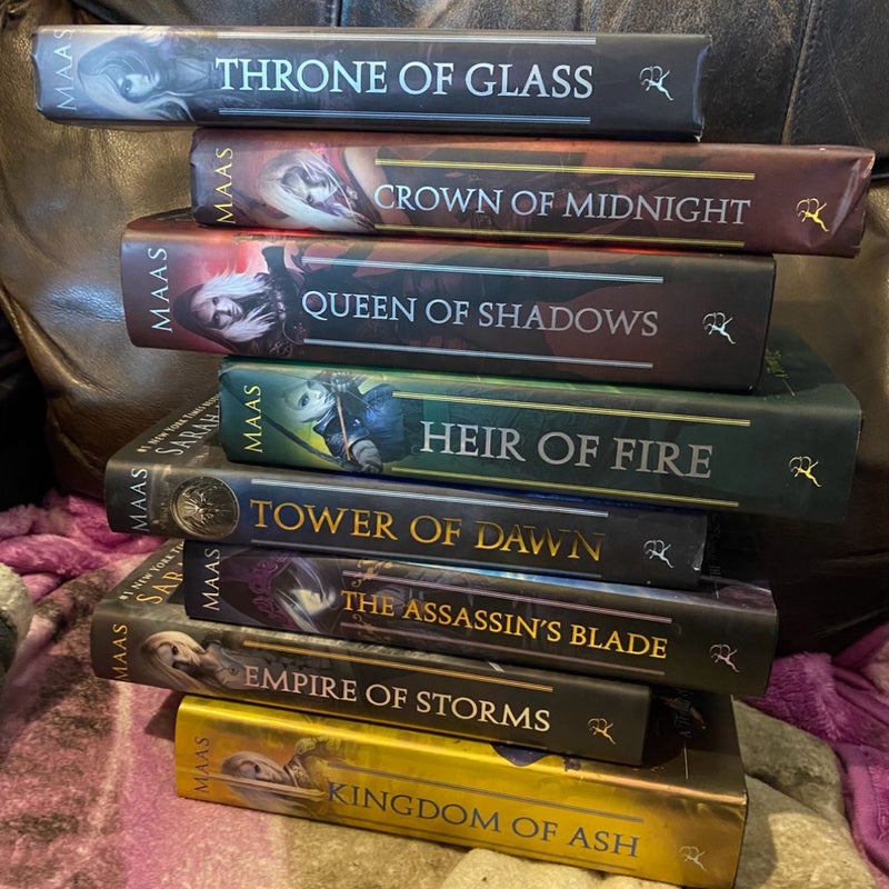 1st US Edition Throne of Glass Hardcover Box Set 