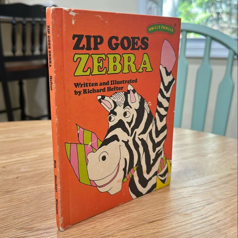 Zip Goes Zebra