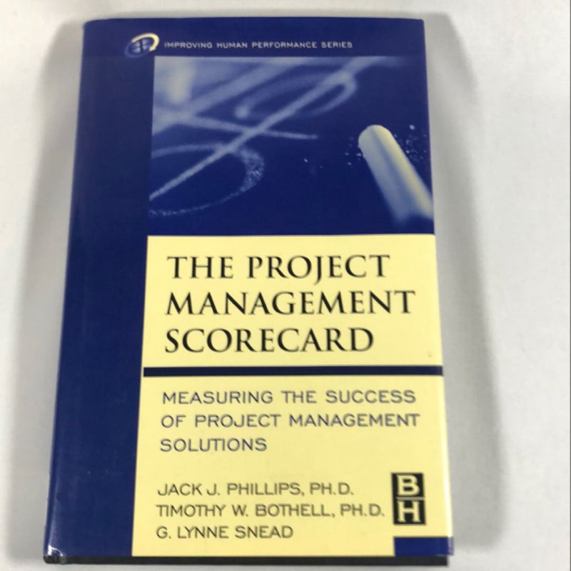 The Project Management Scorecard