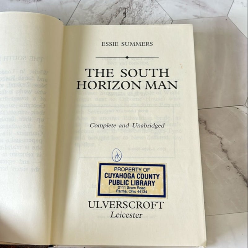 The South Horizon Man