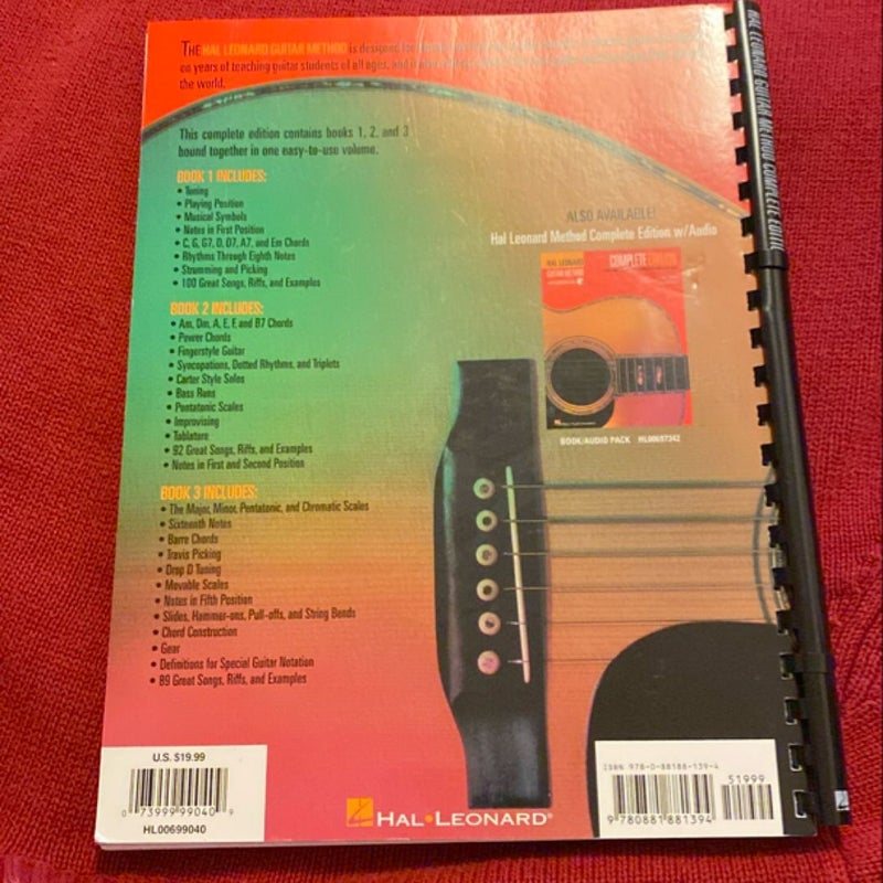 Hal Leonard Guitar Method, - Complete Edition