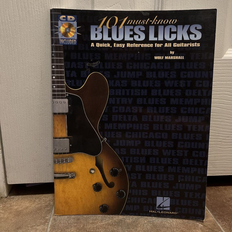 101 Must-Know Blues Licks