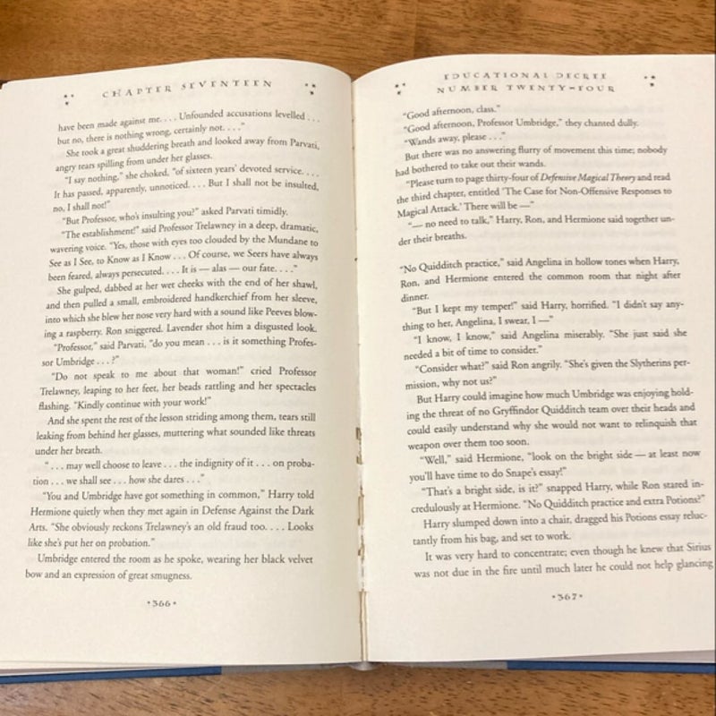 Harry Potter and the Order of the Phoenix-First Edition