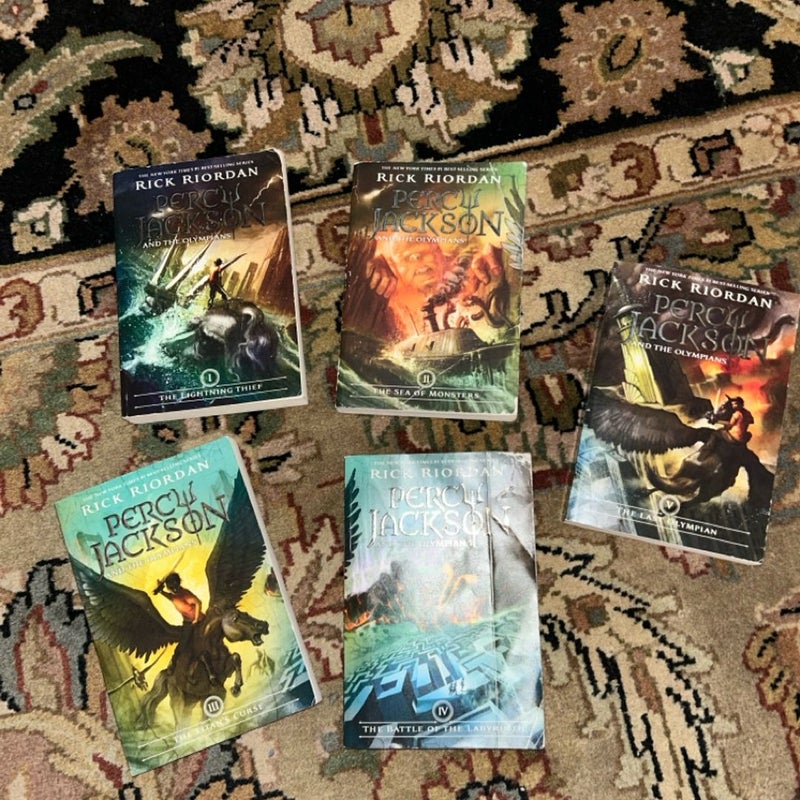 percy jackson book series