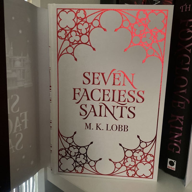 Seven Faceless Saints SIGNED