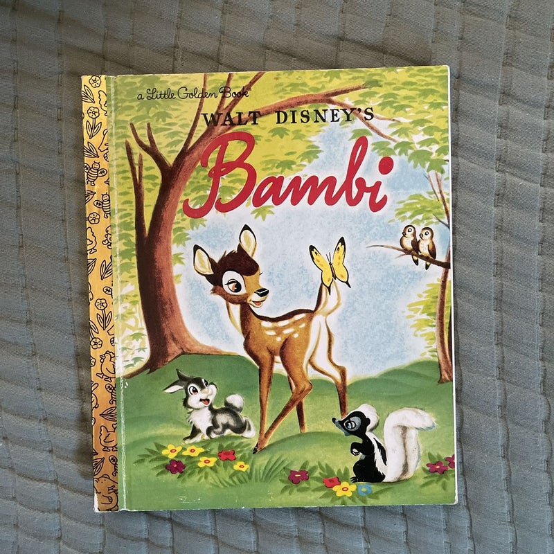 Bambi (Disney Classic) a Little Golden Book
