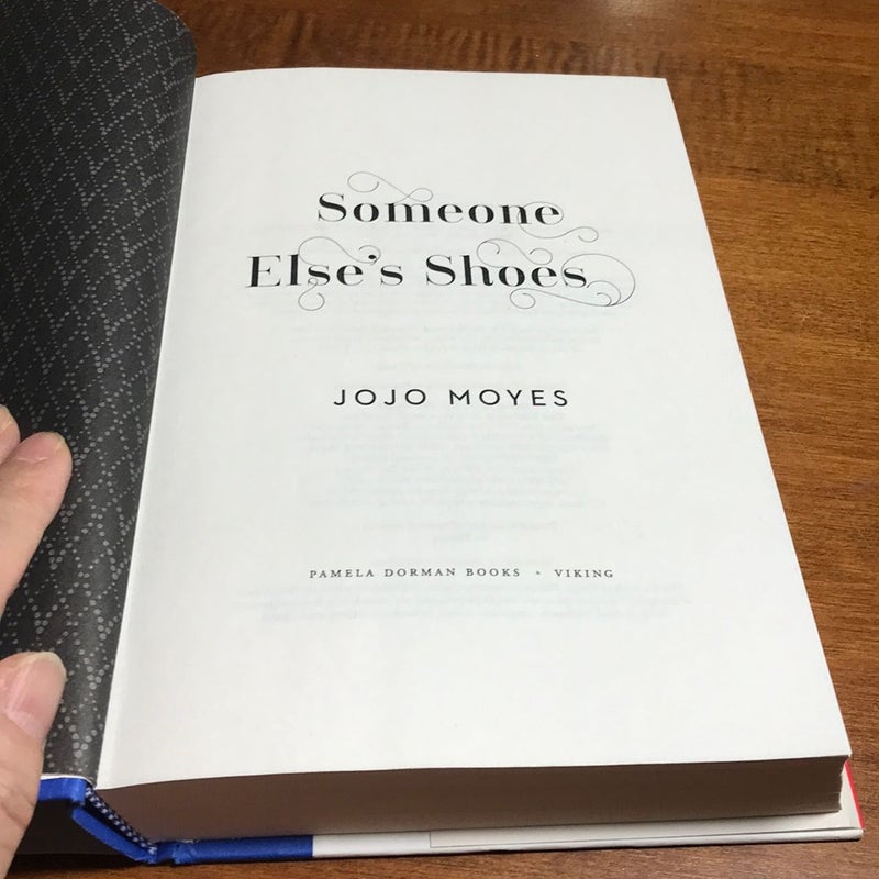 1st printing * Someone Else's Shoes