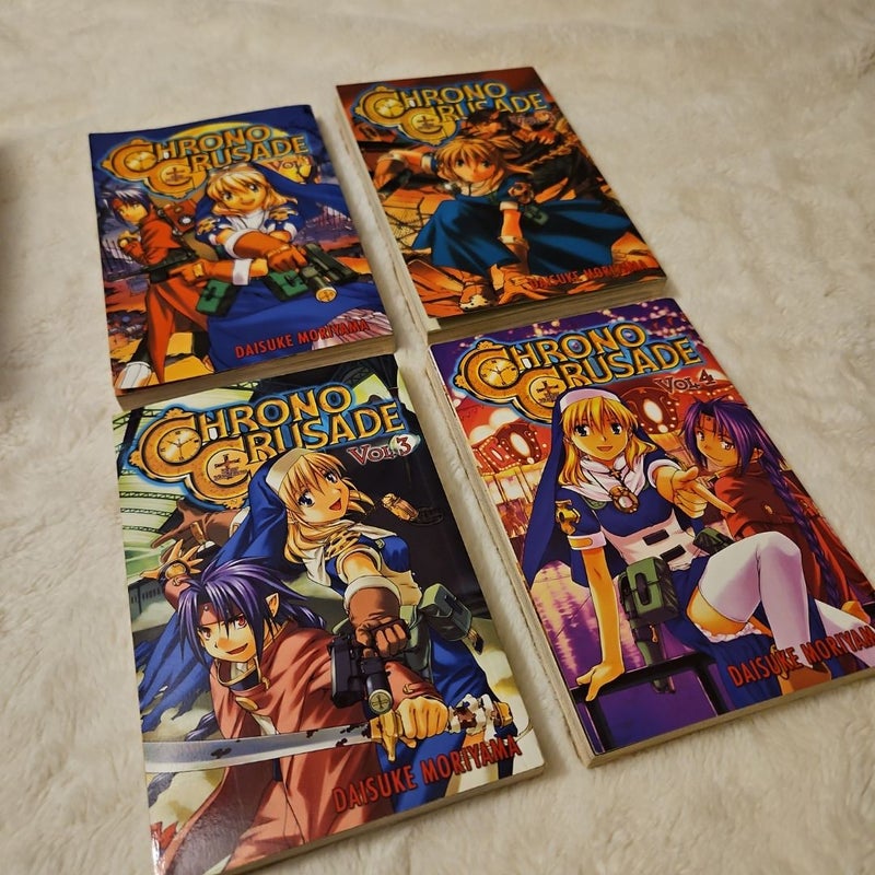 Chrono Crusade, Vol. 1, 2, 3, 4, 5, 6, 7, 8 (Complete English Set)