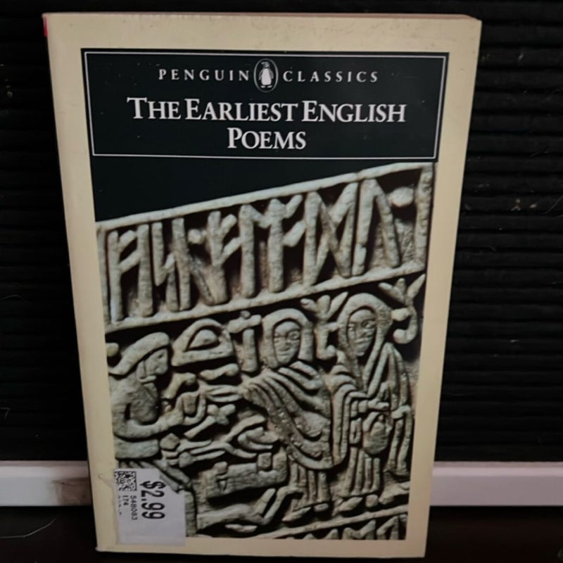 The Earliest English Poems