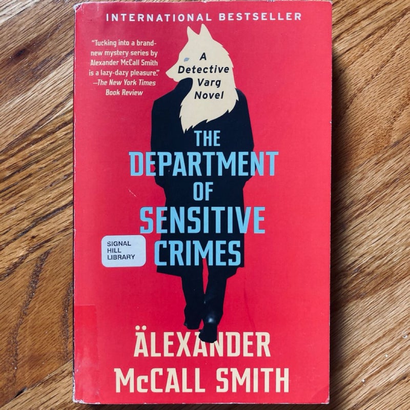 The Department of Sensitive Crimes