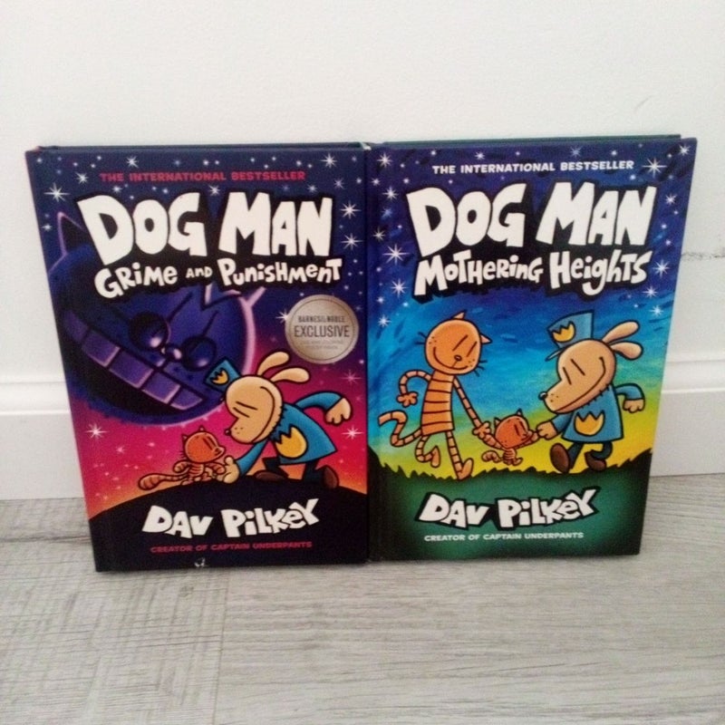 Dog Man and Cat Kid Books Bulk