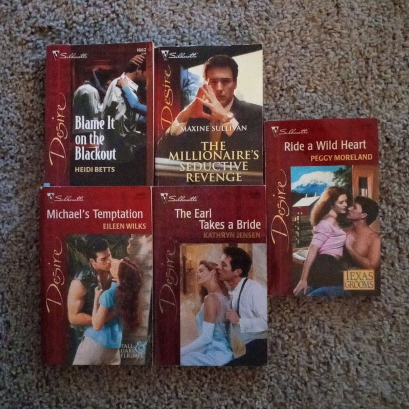 Silhouette Desire 5 Book Bundle 