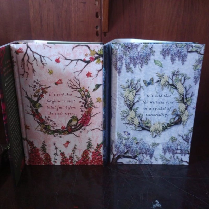 Belladonna, Foxglove, and Wisteria books ( 1 - 3 )