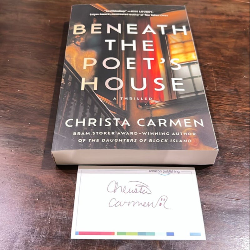 SIGNED Beneath the Poet's House