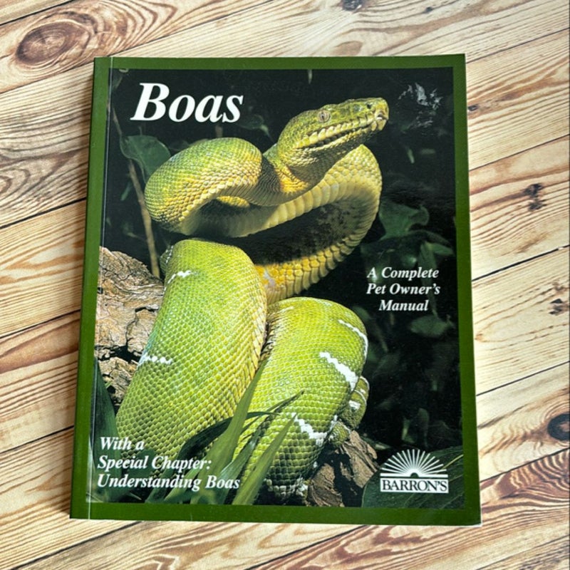 Boas - A Complete Pet Owners Manual