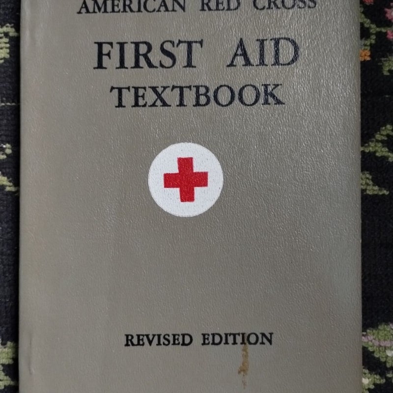 American Red Cross First Aid Textbook, Vintage