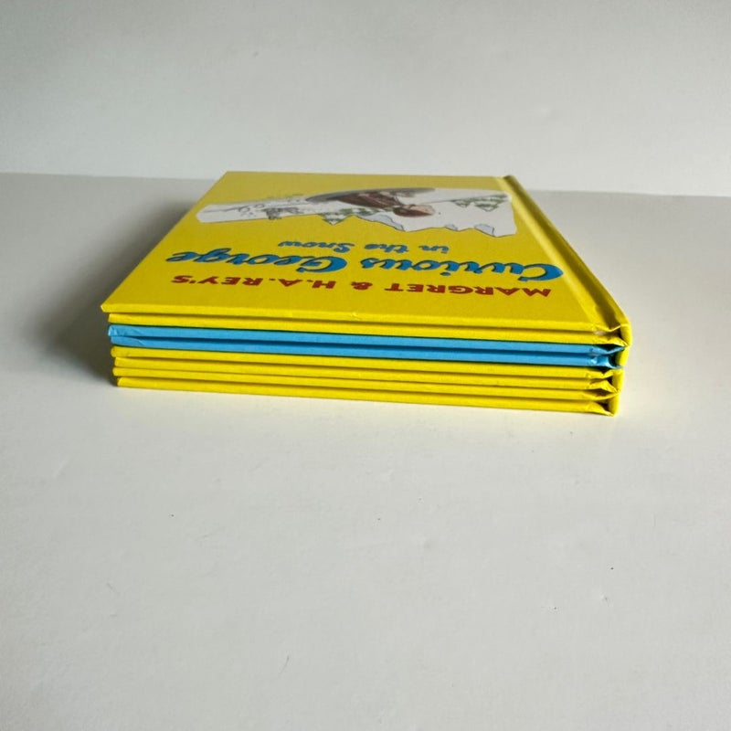 Curious George book bundle, 4 books